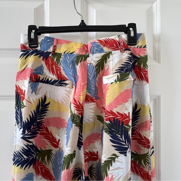NWT Love + Harmony Tropical Print Flavia Pants - Picture 6 of 8